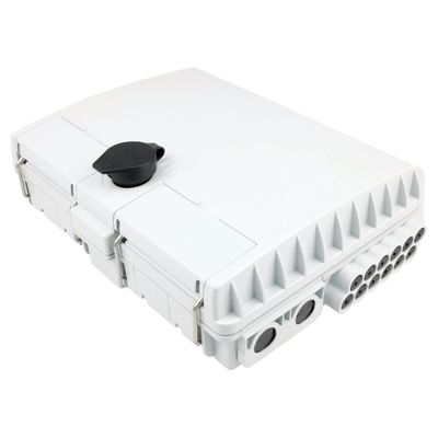 12 Cores Fiber Optic Distribution Box for Outdoor FTTH Network SC Connector Included