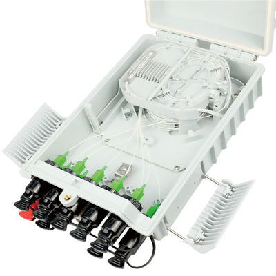PC ABS Fiber Optic Distribution Box for Outdoor FTTH 8 Cores Fibra Optica Splitters