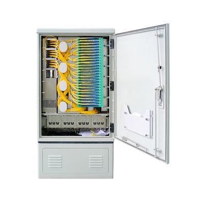 FTTH FTTX Applications Fiber Distribution Cabinet 1590 * 750 * 360 IP65 SMC Material