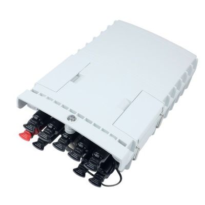 Pre-Connectorized Fiber Distribution Outdoor FTTH 16 Cores Splitters Optic Terminal Box