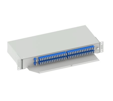 FTTX Network 19inch Fiber Optic Splitter Patchpanel Sub ODF Swing Type for in Systems