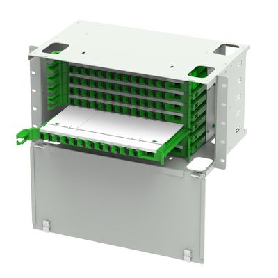 96 Ports SC Type Optical Fiber Distribution Patch Panel for ODN Network Data Center