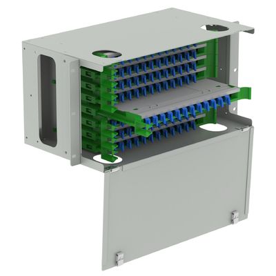 96 Ports Optic Fiber Distribution Patchpanel for Sub Optic Distribution Frame in White