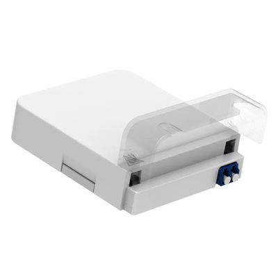 FTTH Network Other Applications 1 Core LC UPC Type Fiber Optic Face Plate 5 for Indoor