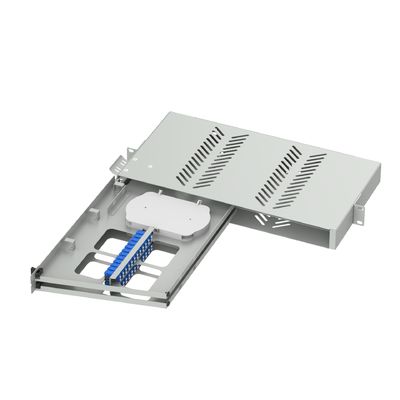 24 Ports LC UPC Swing Type Fiber Optic Patch Panel for Sub Optic Distribution Frame