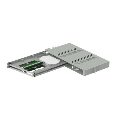 FTTX 24 Ports Sub ODF Swing Type SC APC Fiber Optic Patch Panel for Optical Equipment