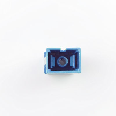 1 Port PBT Material Earless Dustproof Simplex Coupler SC Optic Fiber Adapter with UPC
