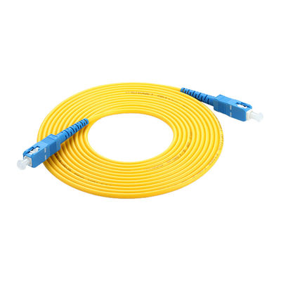 Fiber Optic Equipment SC UPC Optic Fiber Patchcord for Speed Optical Fiber Connection