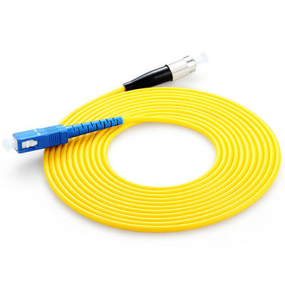 Optical Fiber Connection Function Customizable Length SC FC Optic Fiber Patchcord