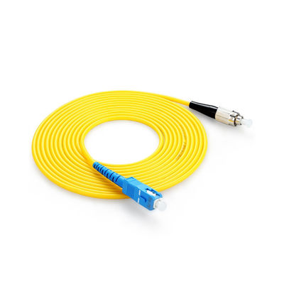 Optical Fiber Connection Function Customizable Length SC FC Optic Fiber Patchcord