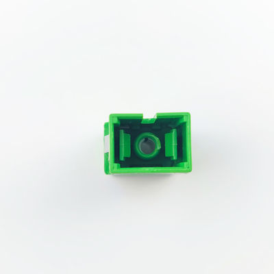 SC APC Earless Dustproof Simplex Coupler for Optical Fiber Active Connection in FTTH