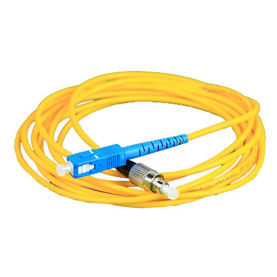 Optical Fiber Connection Function Customizable Length SC FC Optic Fiber Patchcord