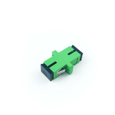 Optical Fiber Active Connection Simplified Eared Dustproof SC Simplex Coupler with APC