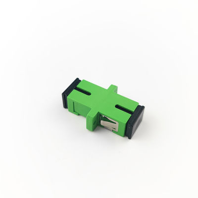 Optical Fiber Active Connection Simplified Eared Dustproof SC Simplex Coupler with APC