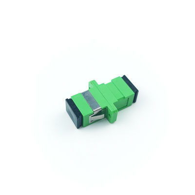 Optical Fiber Active Connection Simplified Eared Dustproof SC Simplex Coupler with APC