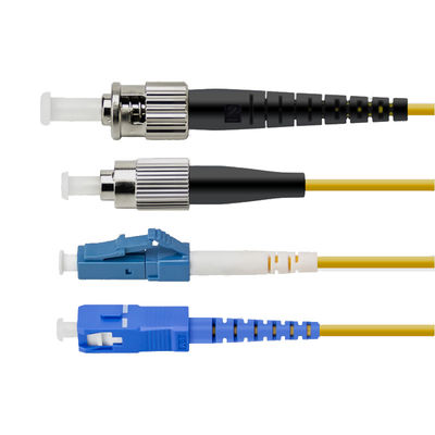 Optical Fiber Connection Fiber Optic Patchcord SC UPC LC UPC With 5