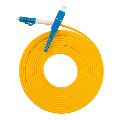 Optical Fiber Connection Fiber Optic Patchcord SC UPC LC UPC With 5