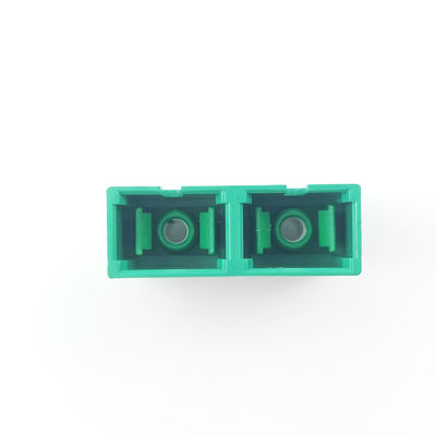 5 PBT Earless Dustproof Duplex Coupler SC Optic Fiber Adapter with APC