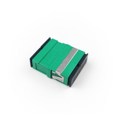 5 PBT Earless Dustproof Duplex Coupler SC Optic Fiber Adapter with APC
