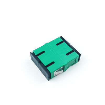 5 PBT Earless Dustproof Duplex Coupler SC Optic Fiber Adapter with APC