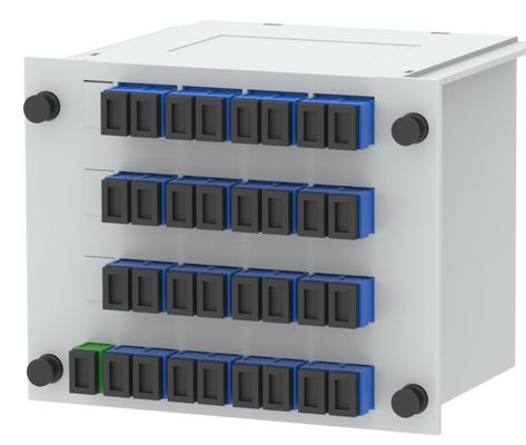 FTTX Optic Fiber PLC Splitter Insertion Type 1x2 1x4 1x8 1x16 1x32 1x64 with SC/UPC 5