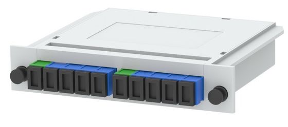 FTTX Optic Fiber PLC Splitter Insertion Type 1x2 1x4 1x8 1x16 1x32 1x64 with SC/UPC 5