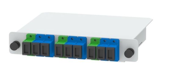 FTTX Optic Fiber PLC Splitter Insertion Type 1x2 1x4 1x8 1x16 1x32 1x64 with SC/UPC 5