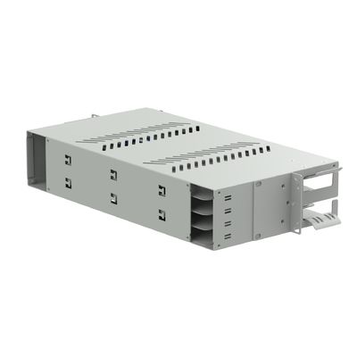 19 Inch Fiber Optic Patch Panel Sub ODF for Data Center Network ODN SC APC Swing Type