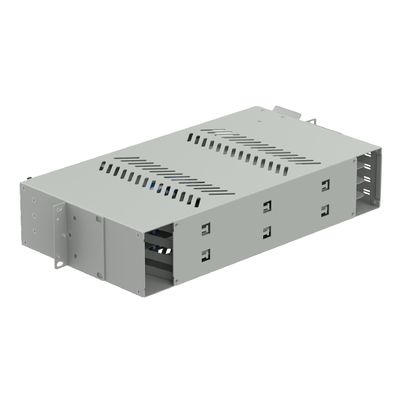 19 Inch Fiber Optic Patch Panel Sub ODF for Data Center Network ODN SC APC Swing Type