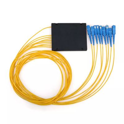 SC FC UPC APC Splitters and Dividers for Wired LAN Networks 2mm Casket Type Fiber Optic
