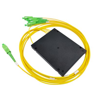 SC FC UPC APC Splitters and Dividers for Wired LAN Networks 2mm Casket Type Fiber Optic