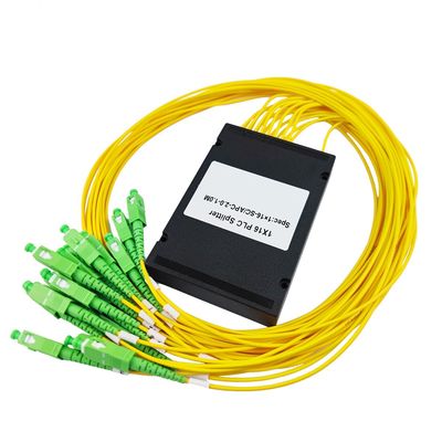 SC FC UPC APC Splitters and Dividers for Wired LAN Networks 2mm Casket Type Fiber Optic