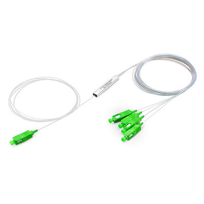 1310nm 1550nm Wavelength PLC Fiber Optic Splitter for Network FTTX Customized Length