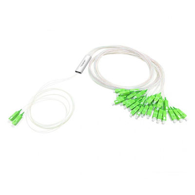 1310nm 1550nm Wavelength PLC Fiber Optic Splitter for Network FTTX Customized Length