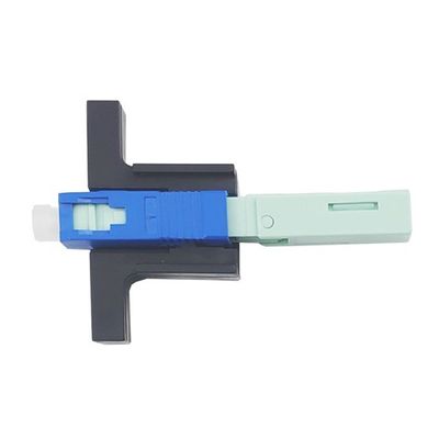 Simplex SC Fiber Optic Fast Connector UPC Polished for Drop Cable FTTH Field Assembly