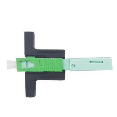 Simplex SC Fiber Optic Fast Connector UPC Polished for Drop Cable FTTH Field Assembly
