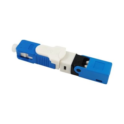 MAX≤0.5dB Insertion Loss SC UPC SM Simplex Fiber Optic Fast Connector for FTTH and Network