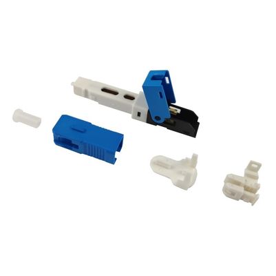 MAX≤0.5dB Insertion Loss SC UPC SM Simplex Fiber Optic Fast Connector for FTTH and Network