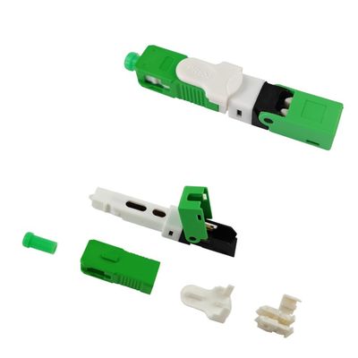 MAX≤0.5dB Insertion Loss SC UPC SM Simplex Fiber Optic Fast Connector for FTTH and Network