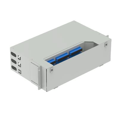 FTTX 19 Inch Optical Distribution Frame with Swing Patch Panel SC UPC Type ODN Network
