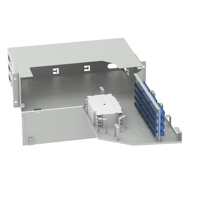 FTTX 19 Inch Optical Distribution Frame with Swing Patch Panel SC UPC Type ODN Network