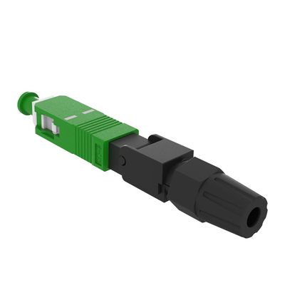 Simplex SC Fiber Optic Fast Connector UPC Polished for FTTH Field Assembly in Network