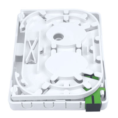 ABS Fiber Optic Patch Cord SC Connector Type for Indoor Network-Faceplate Socket Panel