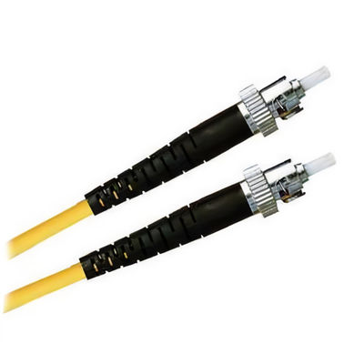 Optical Fiber Connection Made Easy ST Optic Fiber Patchcord for Speed Data Transfer