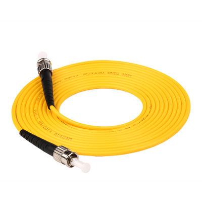 Optical Fiber Connection Made Easy ST Optic Fiber Patchcord for Speed Data Transfer
