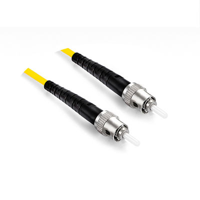 Optical Fiber Connection Made Easy ST Optic Fiber Patchcord for Speed Data Transfer