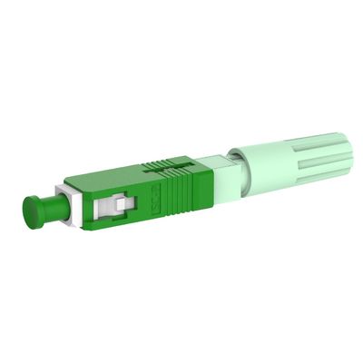 Network Simplex SC Fiber Optic Fast Connector with UPC Polished Drop Cable -40- 85C