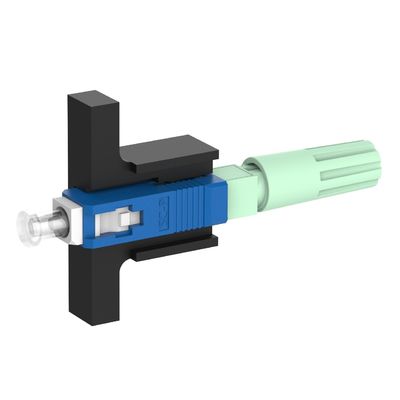Network Simplex SC Fiber Optic Fast Connector with UPC Polished Drop Cable -40- 85C