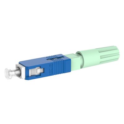 Network Simplex SC Fiber Optic Fast Connector with UPC Polished Drop Cable -40- 85C