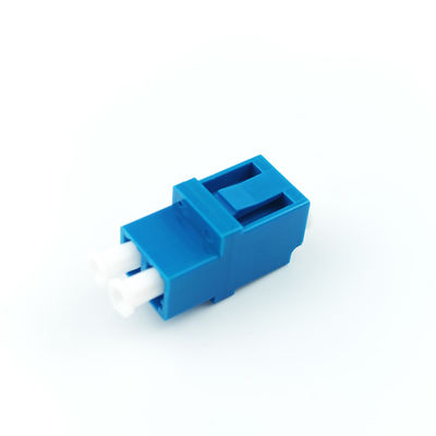 Standard Flange 2-Port Duplex LC UPC Optic Fiber Adapter Used Earless Coupler for FTTH